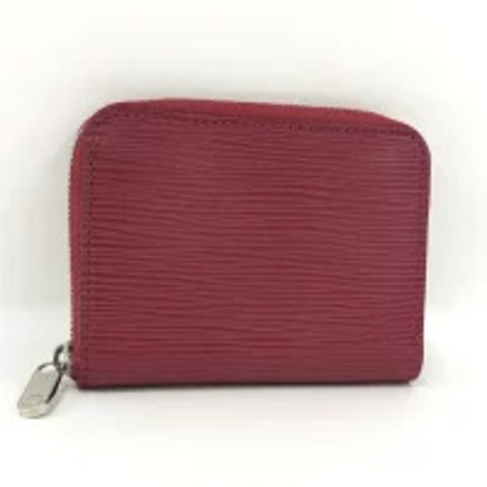 LOUIS VUITTON Zippy Wallet Coin Case Epi Fuschia Pink